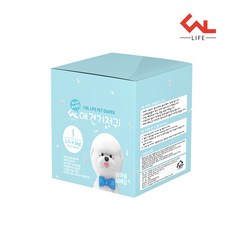씨엔앨라이프 애견 기저귀 남아용 30매, 초소형, 30개입, 1팩