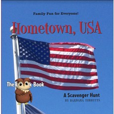 (영문도서) Hometown USA: A Scavenger Hunt Paperback, Look Book, English, 9781944489236