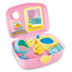 小雞/小兔 寵物養成屋家家酒玩具, 粉紅色/藍色, 1個, 24.5cm