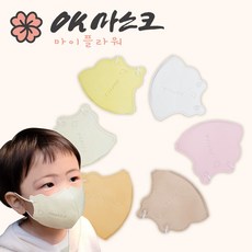 참이누리 OK마스크 마이플라워버전 국산 초소형 덴탈 영유아용 아기용 오케이마스크 새부리형 5매, 5개입, 핑크