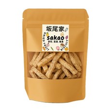 坂尾家 sakaō 台灣芋頭條，酥脆口感，真空鎖鮮，天然健康零食, 100g, 1個