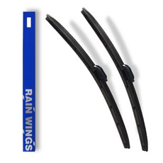 RAIN WINGS 軟式扁平複合式多功能雨刷 + 8種基本轉接頭套組, 全車系