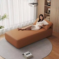 거실 소파 베드 인테리어 패브릭 침대소파 원룸 쇼파침대, 1.8m 70cm 긁힘 가죽 라텍스