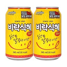 이젠서진 팔도 비락식혜 340ml 두꺼운 박스에 담아서 발송 팔도 공식 대리점, 24개