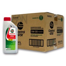 캐스트롤 Castrol GTX C2C3 5W-30 1리터 1개, 6개, 5w30, 1L