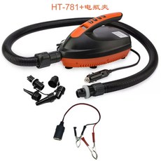 전동 에어펌프 고압 매트 공기주입기 카누 세트 단기능 에어텐트 자동 주입, 1개