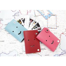 스타일플랩 스마일 미니앨범 가죽앨범 for instax mini, 오렌지