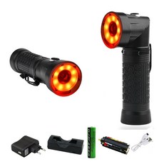 손전등 LED 충전식 각도조절 COB 랜턴 후레쉬 L2, 본상품선택, 1개