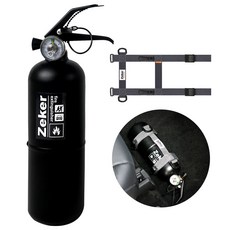차량용 소화기 KFI인증 국가검증, 블랙+스트랩, 1개, 0.7kg