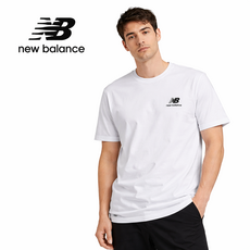 (국내매장판) 뉴발란스 스몰로고 자수 스탠다드핏 남녀 반팔티셔츠