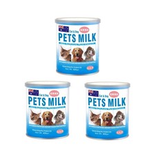 C.C.P 營養強化奶粉 400g 犬貓通用 寵物專用 幼貓 幼犬 營養補充, 3個, 牛奶