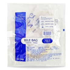 협성 바일백 담즙백 BILE BAG HS U400-3, 1개