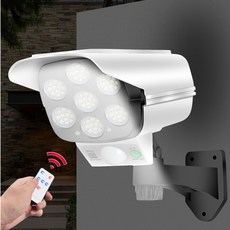 하프차이나 태양열 충전 IP66 방수 LED 야외 움직임감지 CCTV 방범등 센서등, I353 움직임감지 센서등, 1