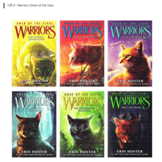 영어원서 고양이전사들 시즌1-8부 각 6권세트 Warriors 음원제공, 시즌4