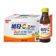 일양약품 비타C&B 플러스 건강기능식품 비타민음료, 100ml, 10개