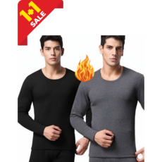 미스터핫 남성 발열 기모내의 1+1 세트