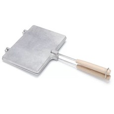 캠핑 메이커 후라이팬 양면 핫샌드위치 홈 토스트팬, M. 대형 샌드위치 스타일