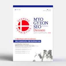 묘견서 강아지 고양이 덴마크 유산균 프로바이오틱스 덴센, 30정, 장건강/유산균, 1개