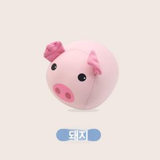 대형 샌드백 동물 캐릭터 유아용 소프트 펀치백 놀이 장난감, 1개, 리틀피그