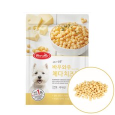 바우와우 체다치즈볼 200g, 3개, 치즈볼