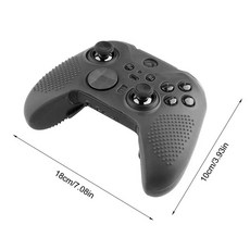 Xbox 시리즈 Elite 2 컨트롤러용 실리콘 케이스 보호 스킨 게임 패드 고무 스킨 엄지 그립 캡 조이스틱 커버 셸, 하나, 1개