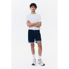 H&M 브랜드관 바스켓볼 쇼츠 DryMove™ 다크 블루 1307015001