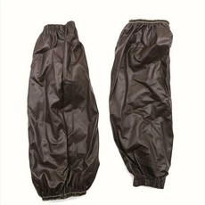 주방 식당 작업자용 방수 팔토시 갈색 PU 사무실 청소용 토시