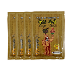 특허품 골드인삼건강패드, 25개입, 4개
