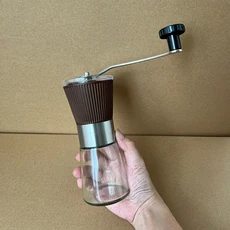 PYH304 스테인레스 스틸 핸드 크랭크 커피 머신 다목적 커피 그라인더 가정용 조절식 수동 그라인더, 01 3