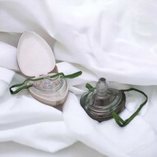 인공호흡용 CPR 마스크 호흡기치료기구 휴대용네블라이저 네불라이저 네블라이저, 1개