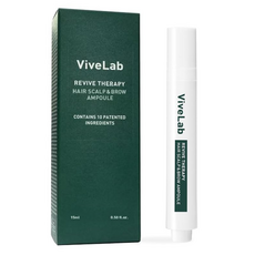 Vivelab 모발 강화 롤온 에센스 두피 및 모발 성장 영양 볼륨 케어, 15ml, 4개