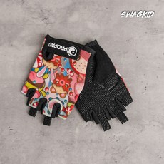 SWAGKID潮孩兒童半指手套 滑步車手套 多款卡通圖案 舒適透氣 運動保護