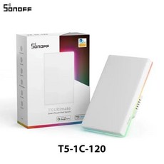 SONOFF TX 궁극의 스마트 와이파이 벽 스위치 풀 터치 액세스 LED 멀티 센서 eWeLink 리모컨 알렉사 구글 앨리스, 5) T5-1C-120