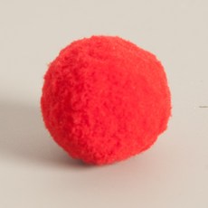 폼폼이양모볼 3cm (20개입) 크리스마스 트리 오너먼트 장식 소품 꾸미기, 레드, 6개