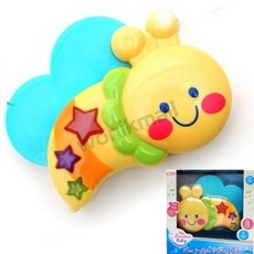 원익몰 멜로디 꿀벌 유아용장난감, 1개