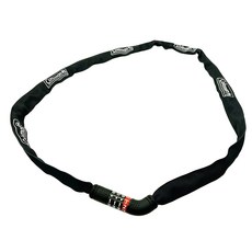 콜맨(Coleman)[Amazon.co.jp 한정] 자전거 용 사이클 록 열쇠 4 자리 다이얼 체인 록 슬리브 포함 블랙 길이 120cm [FROM JAPAN]