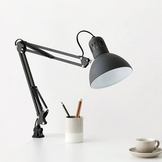 마켓비 PROP 워크/클램프 램프 E26 KS1893W/2 + E26 LED 스마트전구 9W 컬러 세트, 블랙 5447.4057