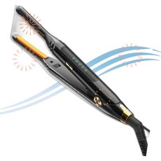 Ficzcfy 앞머리 고데기 펜슬 3/10인치 짧은 머리 픽시컷용 미니 헤어 스트레이트너 LN