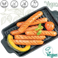 다이어트 비건햄 콩고기 식물성 채식 주의 식단 고기 콩 대체육 햄 저칼로리 콩단백, 200g, 1개