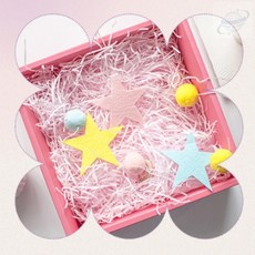 위니온 종이 충전재 종이스타핑, 스카이, 1세트, 스카이 30g