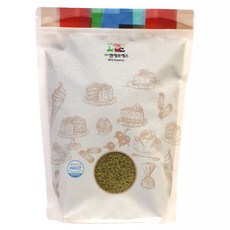 녹차쿠키크런치 1kg (뉴그린 녹차크런치) /케익데코 아이스크림 장식, 1개