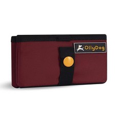 OllyDog Crumple 여행용 음식 그릇 방수 접이식 강아지 그릇 휴대용 강아지 그릇 반려동물 용품 야외 캠핑 걷기 여행 하이킹에 이상적 (트리 허거 - 야간, Vino