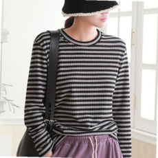 캐주얼 루즈핏 티셔츠 긴팔 여성 라운드 59000EA 1EA, 오렌지 FREE