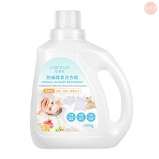 悠森兒 防螨酵素洗衣精 嬰幼兒洗衣精 瓶裝 罐裝 補充包, 1個, 植萃溫和洗衣精【瓶裝】1000g,【未滿2件】不出貨，請自行取消訂單