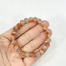 御古齋 多色太陽石手鍊 金沙效應 7-8mm 提升正能量 增強信心 擋邪化煞