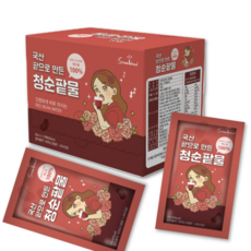스트로아일랜드 청순 팥물 팥차, 10개, 80ml