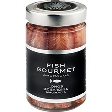 스페인 피쉬 구르멧 훈제 정어리 등심 통조림 fish gourmet loin of smoked sardines, 1개, 175g