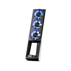 良值 PS5 Slim 智能主機散熱風扇 數位/光碟通用版 L960 (公司貨), 黑/白, 1個