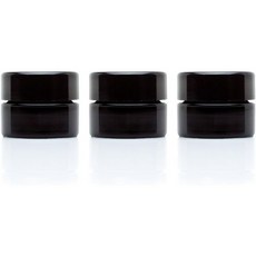 인피니티 병 5ml0.17온스 유리 보관 병 커피 향신료 건조 상품용 나사 뚜껑이 있는 자외선 차단 밀폐 미니 용기 3팩, 인피니티 병 5ml0.17온스 유리 보관 병 커피 향신
