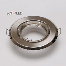 일신전기조명 MR-16 등기구 매입형 실버, 22719, 1개